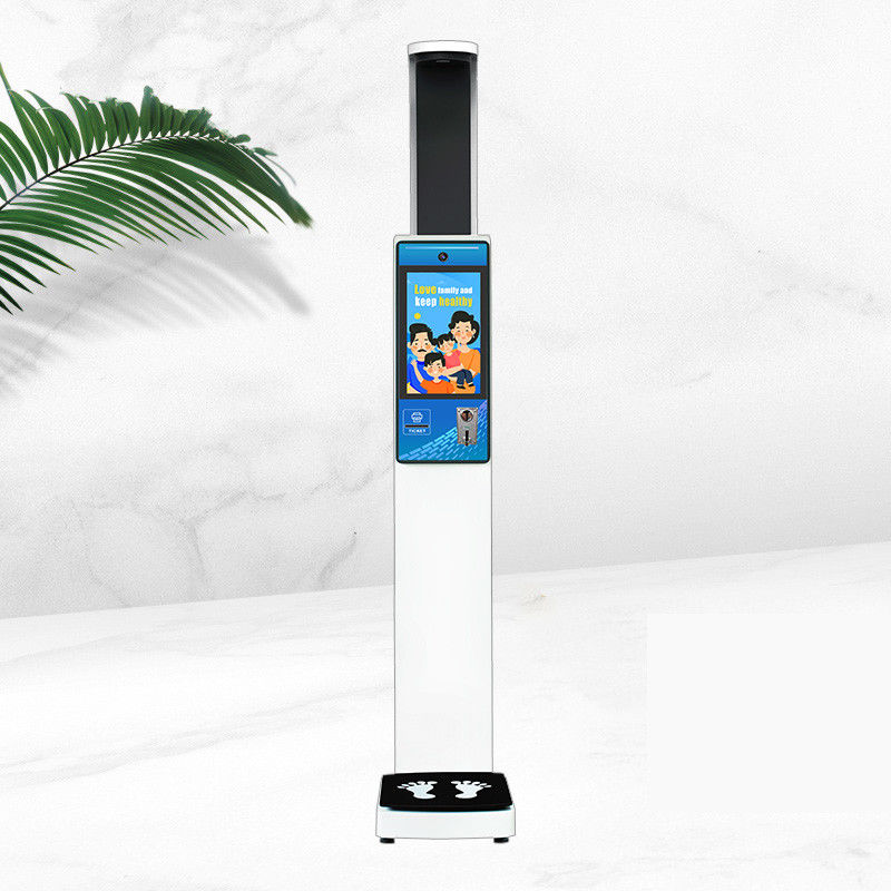 Hd Lcd Screen Display Size Ultrasonic Height And Weight Machine