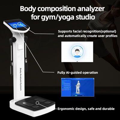 SH-10F Professional Full Body 270 Body Composition Analyzer Scanner Nutritionist Machine
