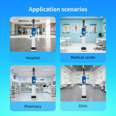 SH-V20 Coin Operated Blood Pressure Machine Body Composition Scanner with Thermal Printer