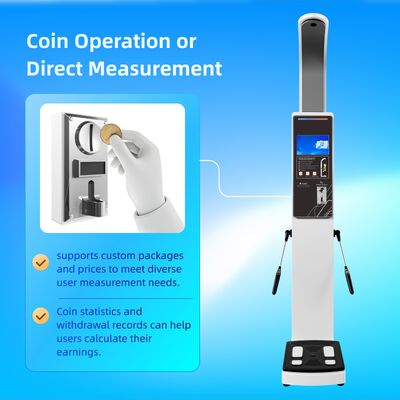 8 Electrodes Biopedancia Scale Dual Frequency Body Composition Weight Body Scan Analysis