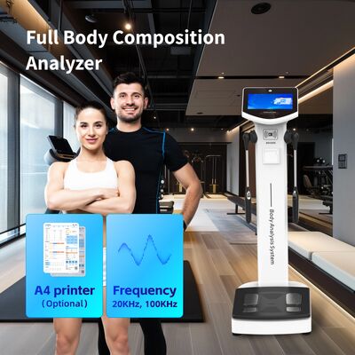 SH-10F Eight-electrode LCD Touch Screen Body Fat Monitor with Wi-Fi/OEM/ODM for Body Analysis